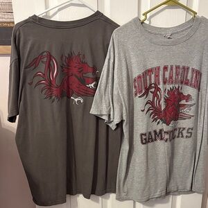 South Carolina Gamecocks T-Shirt Set - Gray and Black